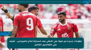 عقوبات جديدة من فيفا على الأهلي بعد خسارته أمام بالميراس.. تعرف على التفاصيل الكامل